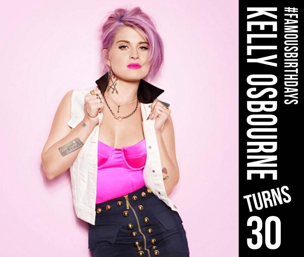 Happy 30th Birthday to Kelly Osbourne! 