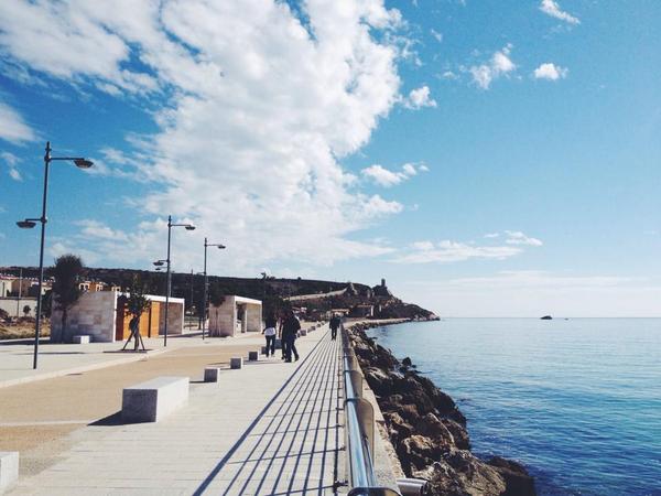 UnofficialCA's tweet photo. This new promenade will connect #SantElia and the city centre, it's amazing! Isn't it? #Lazzaretto #Cagliari http://t.co/ZINO16ZptC