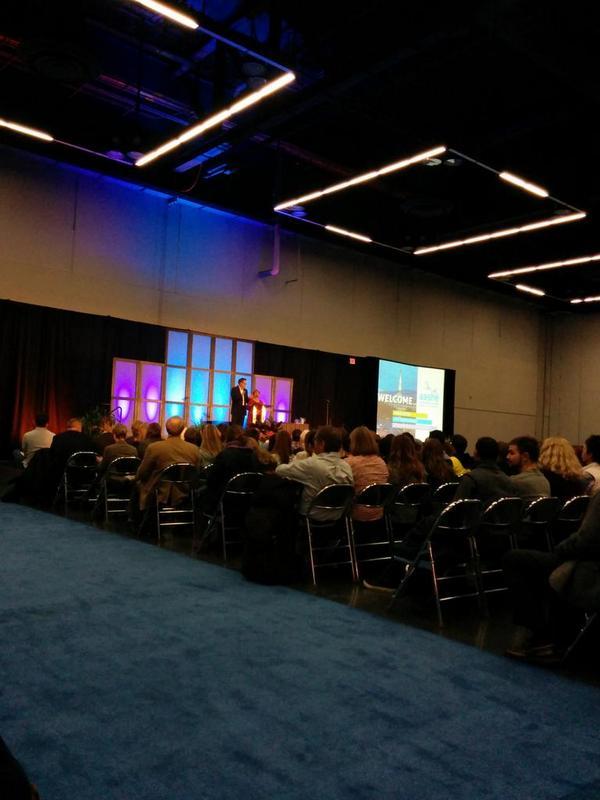 SERF's tweet photo. @AASHENews Second day at the #AASHE2014 conference with @RooseveltU. #sustainability #environment http://t.co/QfXsqZg9Pt