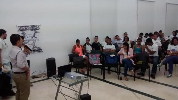 Alcaldía@SantaMartaDTCH socializa proyecto "Jóvenes innovando por la paz" a #PlataformaJuvenil junto con <a href="/MinInterior/">MinInterior Colombia</a>