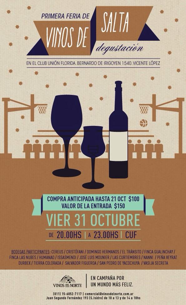 Feria de vinos en BsAs. #Salta #vinosdelnorte !!