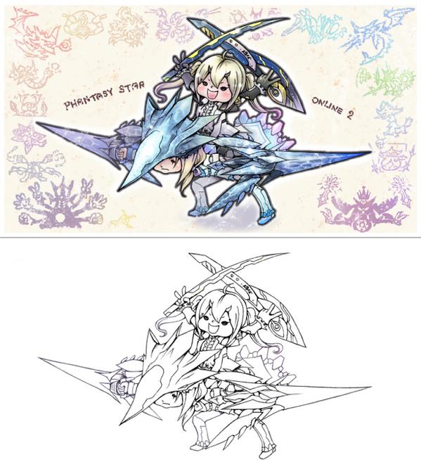 ポコ 線画有だとこれかな シャープで描いたのスキャンしてなんか汚い アナログで線画描くのは好きなんだけど ペンタブだとどうも上手くいかないしストレスが 道具のせいにしちゃダメなんだけどさ Http T Co Svou7qh24d