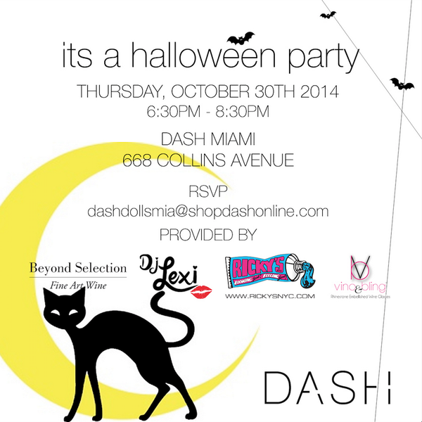 Halloween at <a href="/DASHBoutique/">pooshplace</a> in Miami! bit.ly/HDashKim