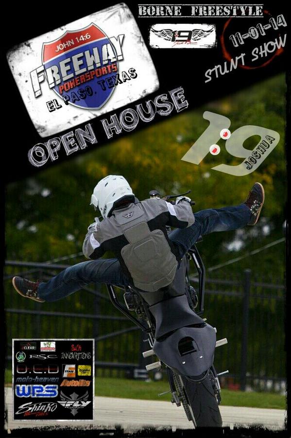 Everyone loves a #CrossCountry trip. Can't wait to get back and tour #Texas! #ElPaso #FreewayPowersports #StuntShow