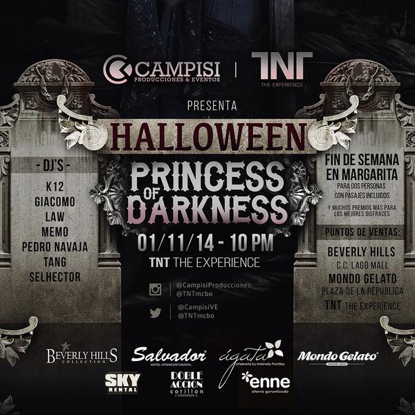 CampisiVE's tweet photo. Gracias por ser parte del HALLOWEEN #PrincessOfDarkness @DobleAccionC @EnneAhorro @MundoSalvador #SedeInter http://t.co/X3towRhG0L