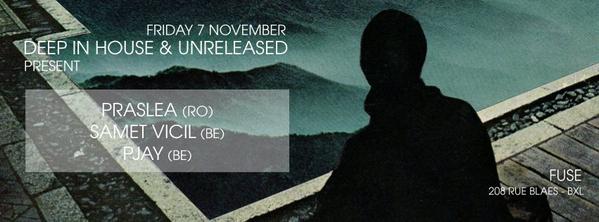 WhiteNightShop's tweet photo. .@DeepinHouse1 is back with #Praslea as guest! See you next Friday at @FuseEventSpace ! #brussels #house #clubbing http://t.co/HCUh0Ef4Z2