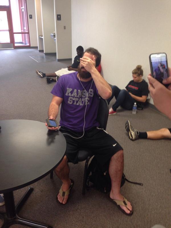 CoachLobos's tweet photo. K-state: 23 UT: 0 http://t.co/SgZ9ZhUi6R