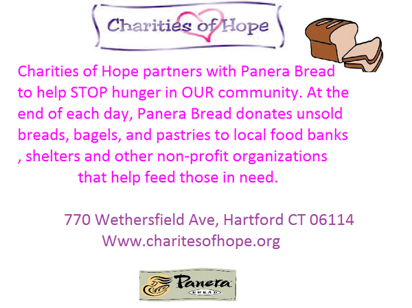 COH is  partnered with Panera Bread, check out the link before for more information on our bread program!