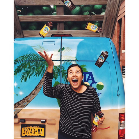 vitacococafe's tweet image. Looks like the @RueLaLa crew found their humpday pick-me-up! #BrewedAwakening photo cred (via insta): ericbaumann
