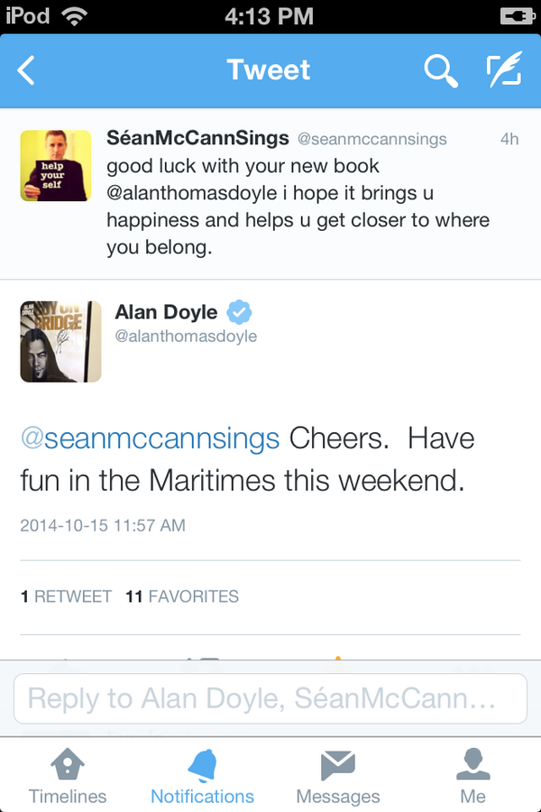 kristadani85's tweet image. This wins the Internet for me today; it actually made me cry #alandoyle #seanmccann #foreverfriends #sweet