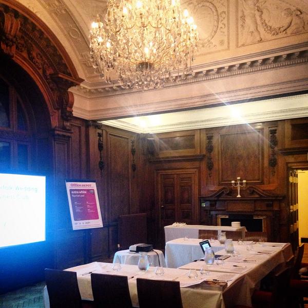 Gorgeous setup for a business meeting as well as #weddingvenue. Great night at <a href="/NorfolkWedBC/">WeddingBusinessClub</a> - thanks all for coming!
