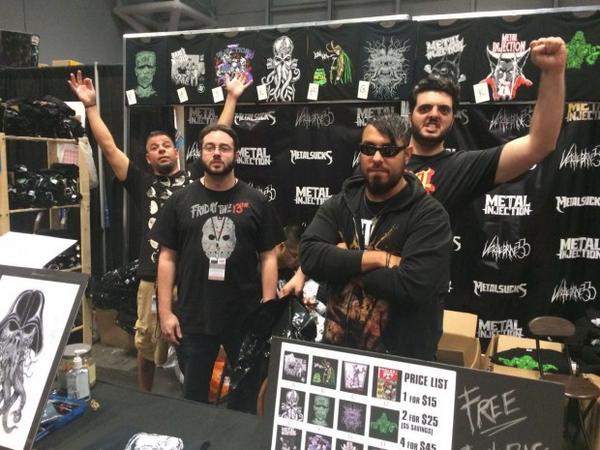 MetalBlade's tweet photo. Photos and Highlights from New York Comic Con 2014! - @MetalSucks http://t.co/HDWpoJaQAB #NYCC @metalinjection http://t.co/Xf1lhbmnCj
