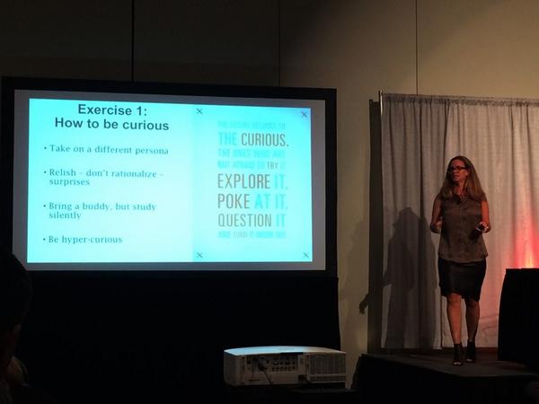 kbhmudge's tweet photo. Alum @jeggers giving @intuit Scott Cook props on innovation "curiosity is your secret weapon" #Strataconf #helloIDEA http://t.co/uoXPJdqrsL
