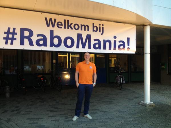 TonnyHeijmen's tweet photo. Wij zijn klaar voor #RaboMania Veel plezier http://t.co/G3GmsxKRDS