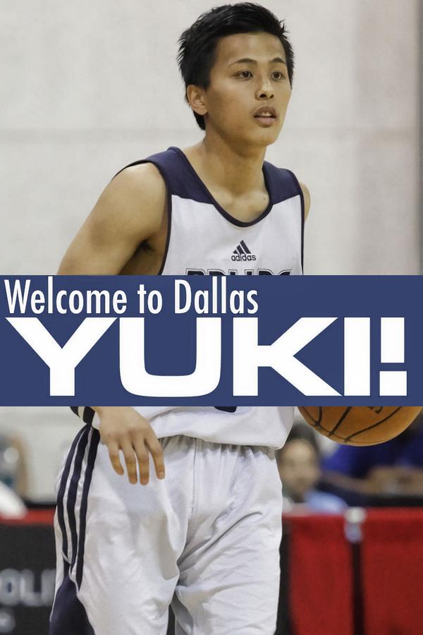 We have officially signed summer-league standout Yuki Togashi. Press Release here: go.mavs.com/l/1bZ