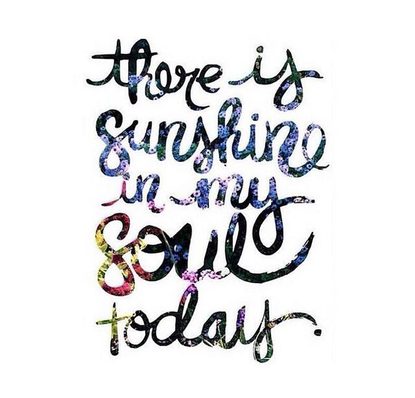 There is sunshine in my soul today! Always inspired by <a href="/fiftyandfifty/">Fifty & Fifty</a> and <a href="/donately/">Donately</a> empowering #NPOs daily! #Quote