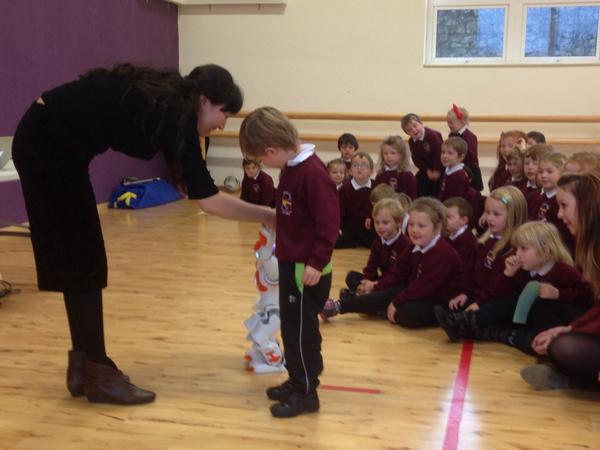 Aismry's tweet photo. Some pictures from our Code event today - Junior Infants bringing the Nao robot for a walk #Codeweek2014 http://t.co/KW6QwxL7H0