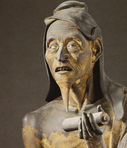 彫刻 老師 仙人 京都・三十三間堂/婆藪仙人（二十八部衆）(鎌倉)】木造彩色、玉眼