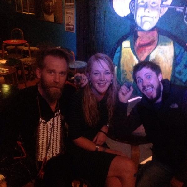 daveed11's tweet photo. Great gig last night@ the Edinburgh comedy stand. The Tone zone was on fire! Even got my elephant signed. @mrTonyLaw http://t.co/b2PvjK9TCz