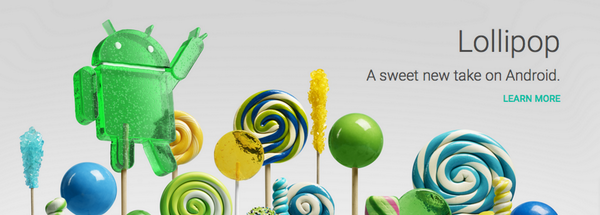 LollipopAndroid tweet picture