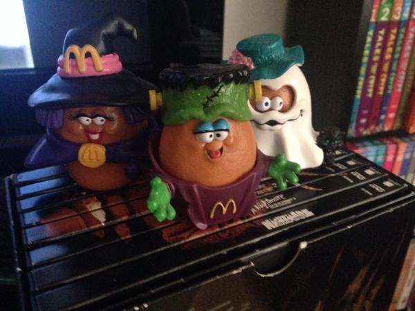 They're here to party! #McDonalds #mcnuggetbuddies #halloween