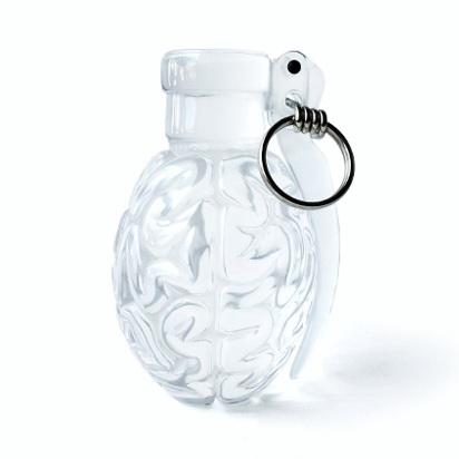 fatsumatoys's tweet image. Clear Brainade by Emilio Garcia #brainade #emiliogarcia #jumpingbrain #soldout #lapolab #designertoy