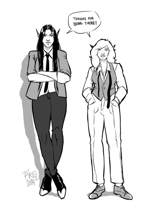 ChrysalisComic's tweet photo. Thanks for being there! ( http://t.co/KPwdCejUnR  ) #Chrysalis #LadyGarnet #LadyAsh #webcomic #WoD #MdT @TheArtBond http://t.co/dxMOekvtde