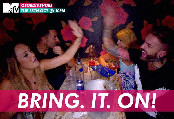 mtvgeordieshore's tweet photo. Vicky in charge! Marnie in trouble! Char and Gaz... WHAAAT?! Here's a sneak peek at Season 9: http://t.co/juoAsv1anI http://t.co/YeWGXes91w