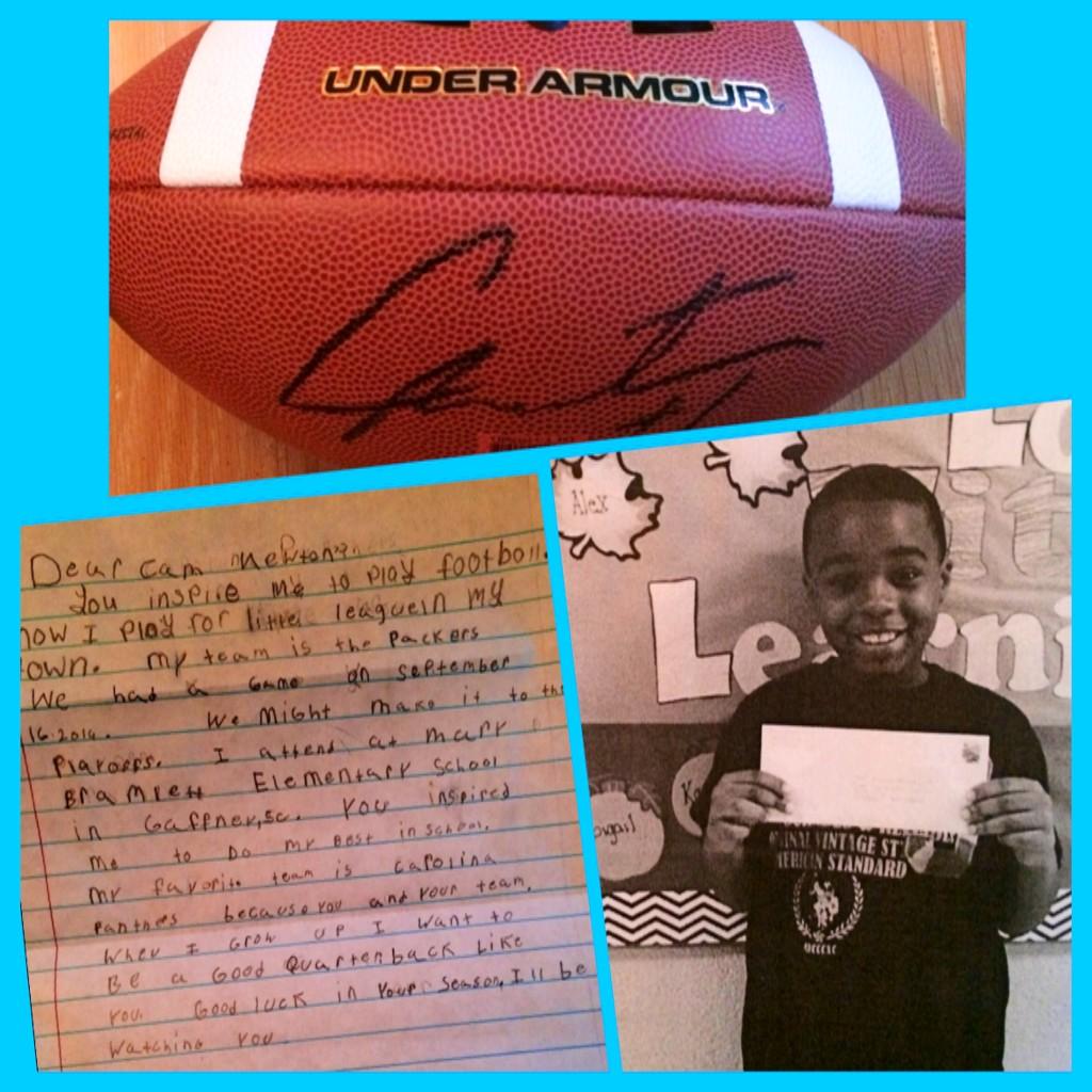 Cameron Newton On Twitter Shout Out To My Man Clay A True SUPERFAN cameron-newton-on-twitter-shout-out-to-my-man-clay-a-true-superfan