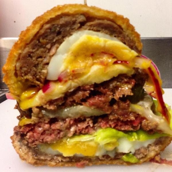 We may as well give up now as we'll never be able to better this Scotch egg burger by <a href="/SayYeahBurger/">Yeah! Burger</a> " <a href="/BryanRoberts72/">Bryan Roberts</a>
