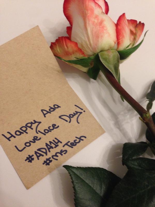 devbootcamp's tweet photo. Thanks @MsTechGroup for the #AdaLovelaceDay celebration! #ada14 #mstech http://t.co/G7xmlY3QE6