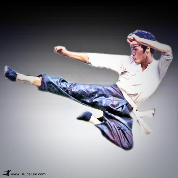 NajBilal's tweet image. #FlyingKick #BruceLee