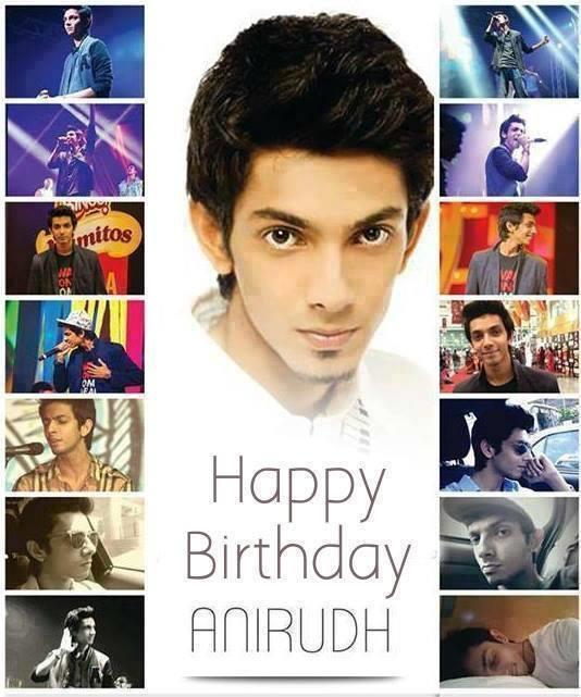  happy birthday Anirudh Ravichander 