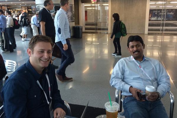 kbhmudge's tweet photo. @intuit Data is in the house #Strataconf #HadoopWorld @datariver @ajikurian #helloIDEA http://t.co/FYSMmvVh7V
