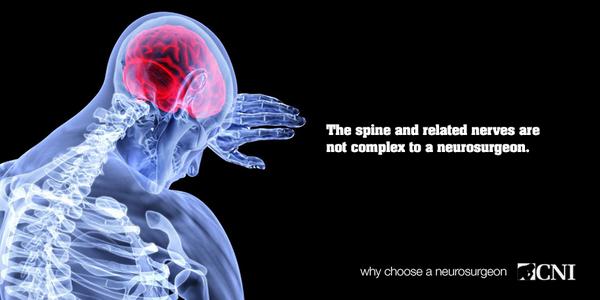 whyCNI's tweet photo. Neurosurgeons know the interconnectivity of the spine and related nerves. #whycni http://t.co/lDjZvA8gqM