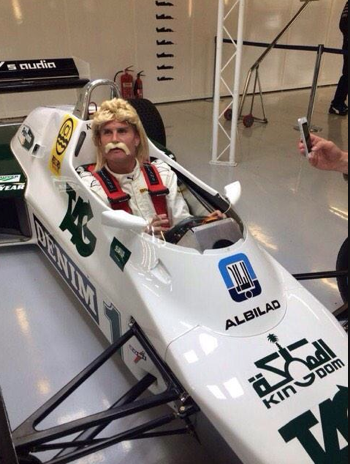 DC drove my dad's 1983 williams and got into character! <a href="/therealdcf1/">David Coulthard</a> #keke