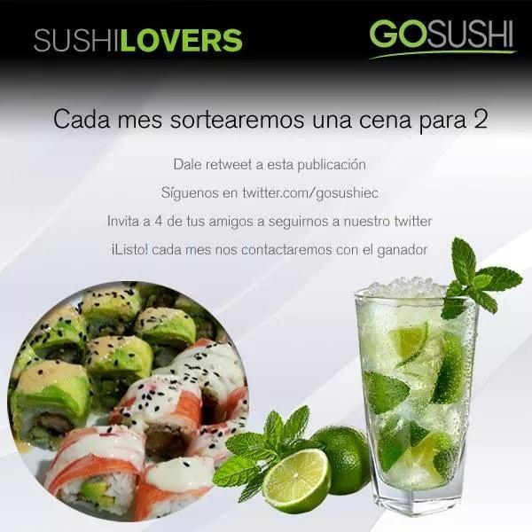 GoSushiEc's tweet photo. Porque sabemos cuanto te gusta el #Sushi esta #Promoción es para ti. http://t.co/4puqdzUYRm
