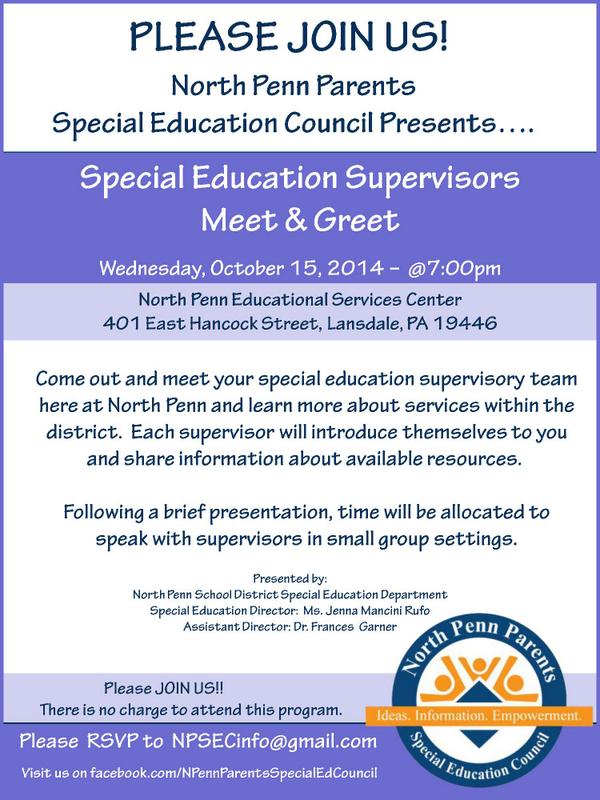 NPPSECinfo's tweet photo. @LansReporter for our NPenn SD parents, tonight at the ESC in Lansdale. http://t.co/sJWD5Iz8Ss