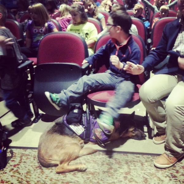 CupofNooDy's tweet photo. Class filed trip today!  SD Mo doing her thing! #Working Like a #Champ @GSDLore http://t.co/OfV81I9vDv