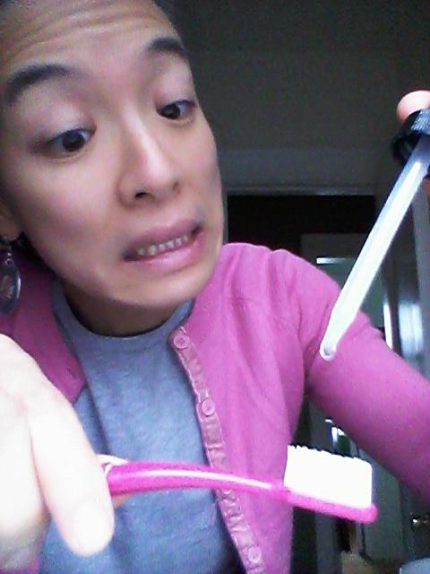 ReuseEverything's tweet image. How do you brush your teeth on the #4liters challenge? Very carefully.