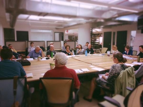 HLTFinc's tweet photo. Another great #passivehouse meeting in Philly tonight #naphn #PHAUS @WorldClassSply @DVGBC @BluPathDesign http://t.co/NxhWt8N0QL
