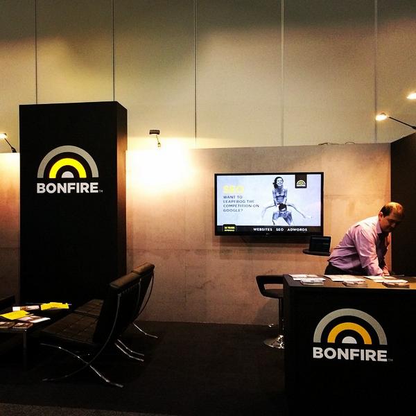 Bonfire_Digital's tweet photo. We've arrived at @yourbizexpo and we're ready to go! Come say hi #BonfireRocks #ybexpoperth http://t.co/U5DVz28hQ2