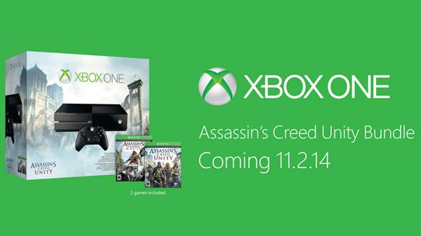 Assassin’s Creed Unity – Xbox One bundle revealed >> blog.ubi.com/?p=35002 ||