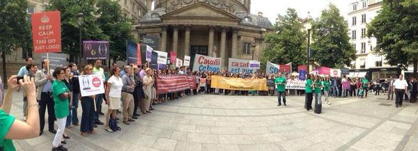 ShirvaniMahnaz's tweet photo. @OAMITWEETS #RCavalli attacks us in FAITH&amp;TM so far has Ur judgement been up #TakeOffJustLogo #sufirights @24hoursTOR http://t.co/h91io6e50J
