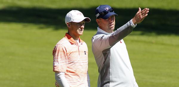 GolfChannel's tweet image. College Golf: @IlliniGolf ranked no. 1 in season’s 1st Golfstat ranking: bit.ly/ZZwCi8