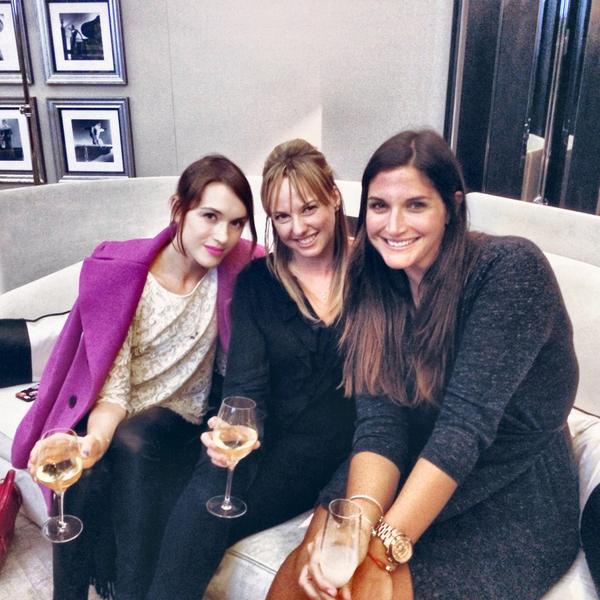 ClaireEtchell's tweet photo. Hanging out with these hot gals @Ella_LaPetite &amp; @fashionfoiegras at @GHA_JumeirahLiv for @donnaida @iamtheIDAgirl :) http://t.co/3VEGg5GyHX