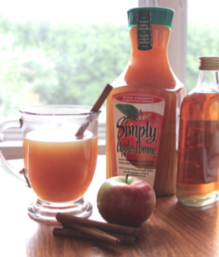 Simply_Canada's tweet photo. Mixing up a hot #SimplyApple #toddy with a little something extra #TGIF #enjoyresponsibly http://t.co/w9KdX5x6nC