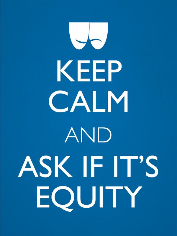 ActorsEquity's tweet photo. Seeing a Bway tour in Chicago this fall? #KeepCalm &amp; #AskIfItsEquity→http://t.co/hr16n8PxCx #EquityWorks http://t.co/8i18Uo5rDF