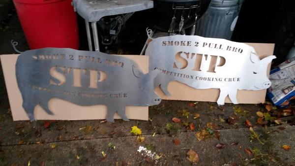 smoke2pull's tweet image. These aluminum Lazer cut signs just arived!