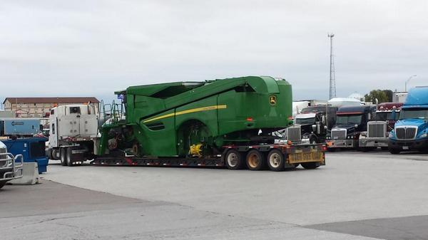 brenemanma's tweet photo. aren't you Deere guys having enough trouble getting stuck? "@11transam: Just saw at truck stop at I-80 Walcott http://t.co/EONtS6ryeM"